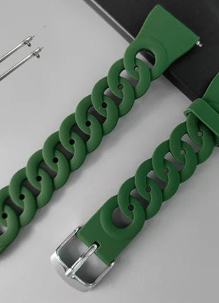 スマートウォッチ リング ブレスレット シリコン製汎用腕時計リストバンド