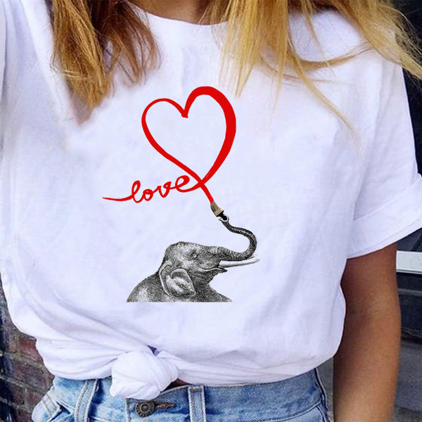 Cute 90s Love Short Sleeve T-shirt