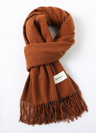 Tassel Cashmere Scarf