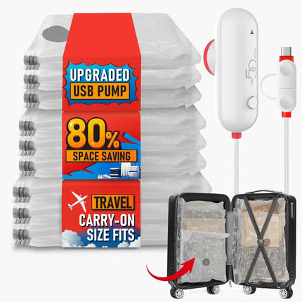 Travel Bags with Vacuum Compression Lightweight