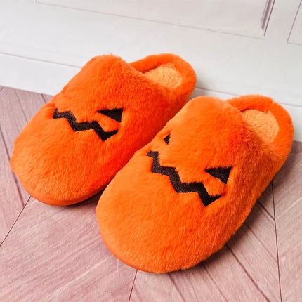 Cute Halloween Pumpkin Slippers