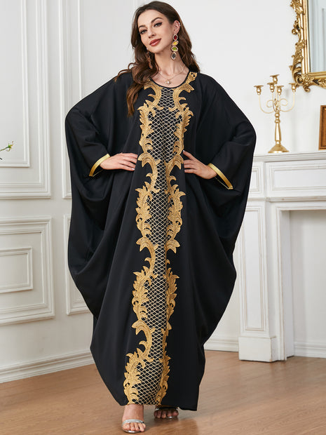 Vestido con manga murciélago Djellaba