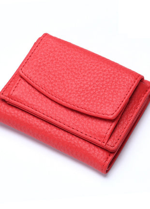 Japanese Style Leather Mini Wallet