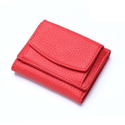 Japanese Style Leather Mini Wallet