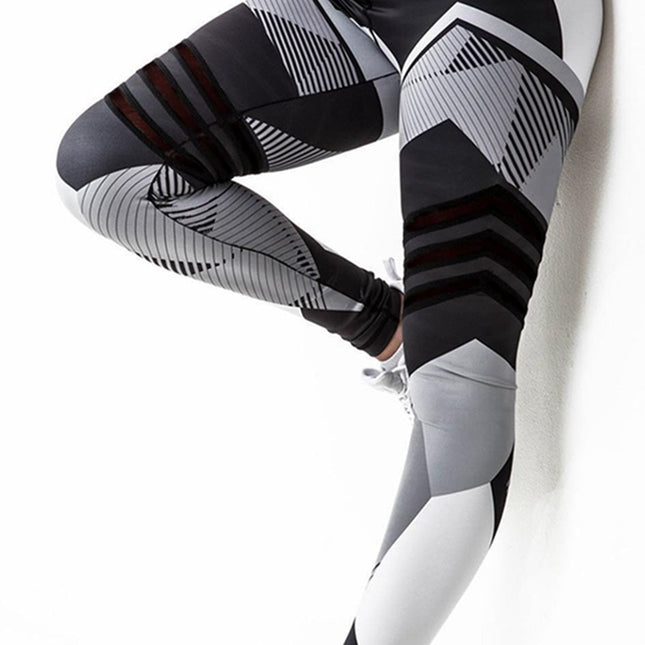 Reflective Compression Tights Quick Dry Yoga Pants