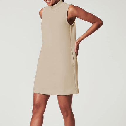 Round Neck Sleeveless Slim Dress
