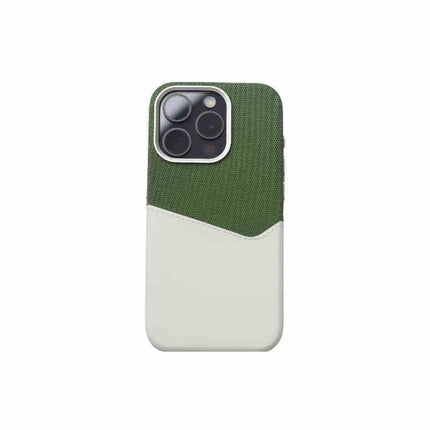 iPhone 12/13/14/15/16 Double Card Leather Magnetic Phone Protective Case Personalized Business Style