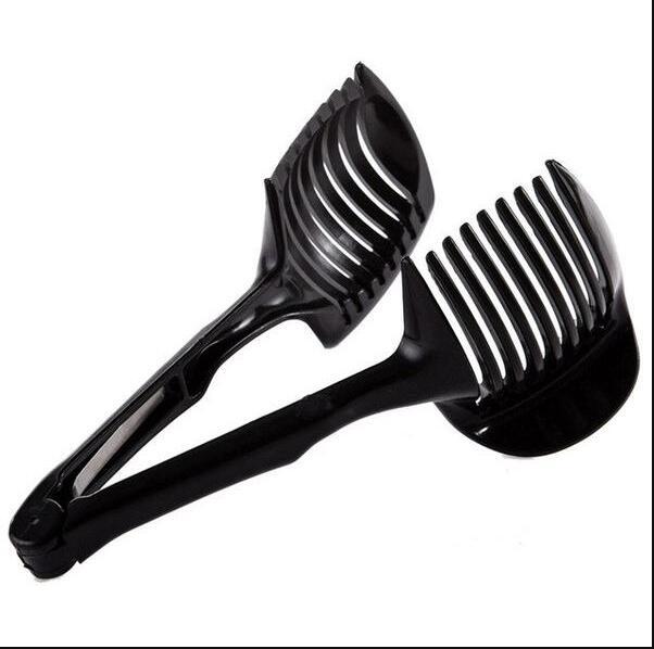 Fruit & Veggie Slicer Holder | Safe & Easy Food Grip Tool