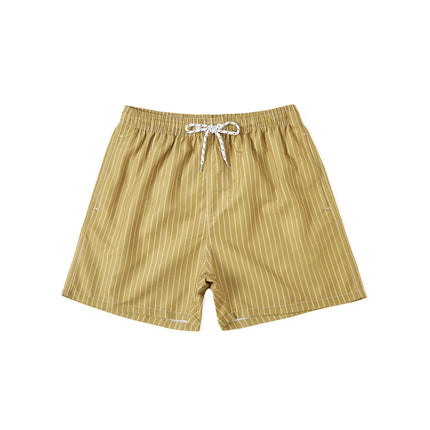 Polyester Fiber Striped Triangle Lining Shorts
