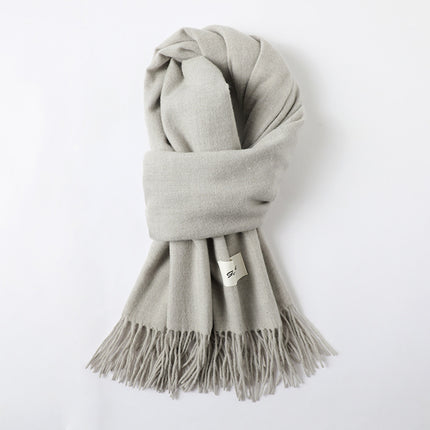Tassel Cashmere Scarf