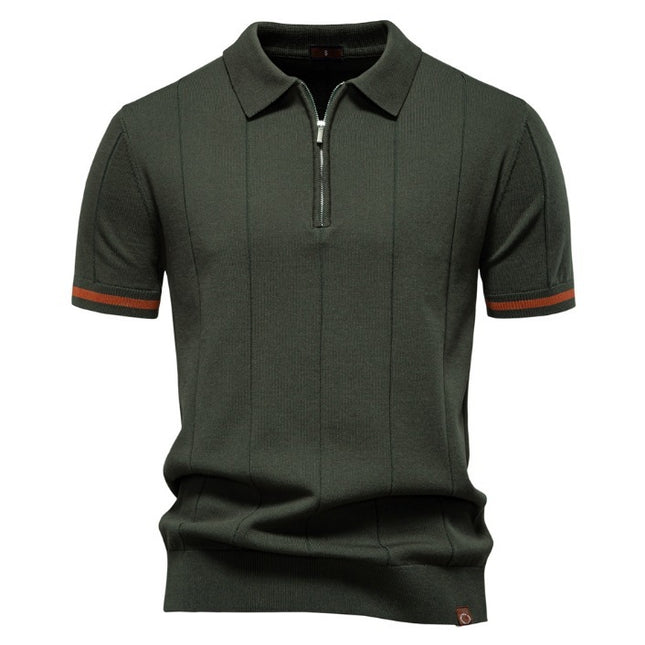 Fashion New Business Casual Short Sleeve Polo