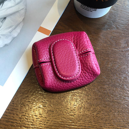 Cowhide Coin Purse & Key Case