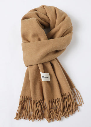 Tassel Cashmere Scarf