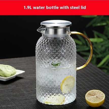 Borosilicate Transparent Glass Pitcher