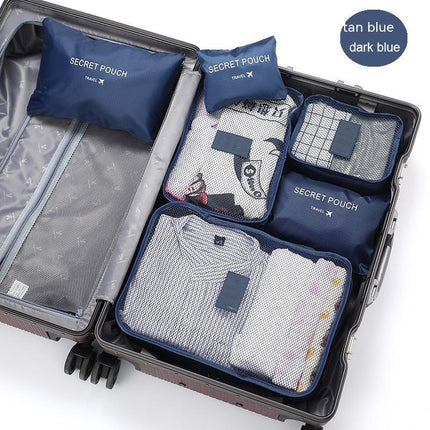 Travel Packing Organizer Bag Set 6-pcs