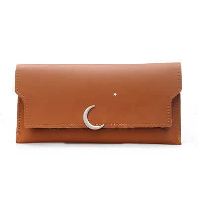 Star Moon Leather Wallet