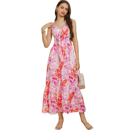 Bohemian Slip Vacation Dress