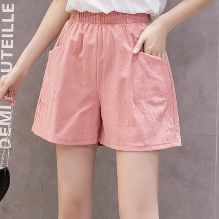 Korean Style High Waist Loose Shorts