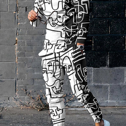 Long Sleeve & Pants Casual Suit