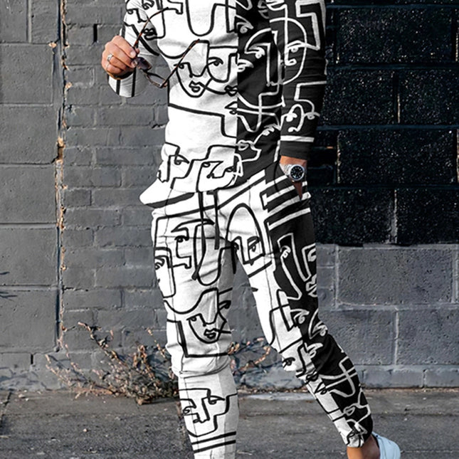 Long Sleeve & Pants Casual Suit