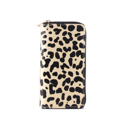 Cow Pattern Long PU Wallet