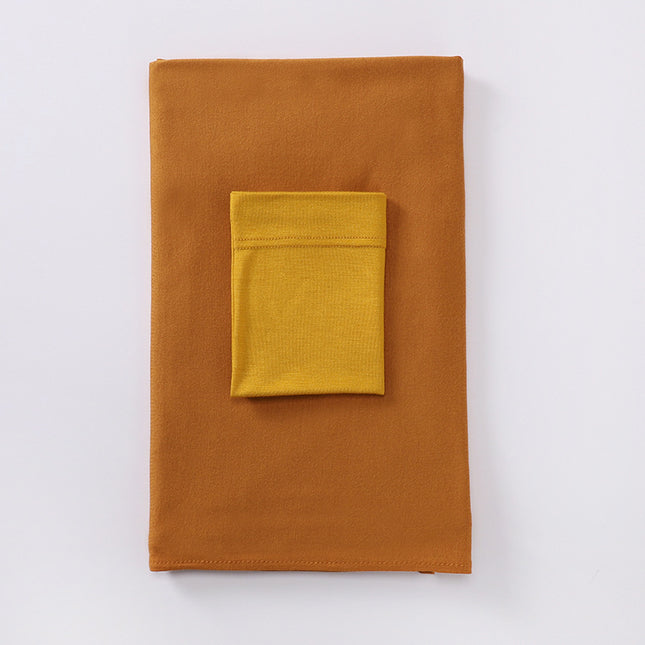 Women's Minimalist Modal Bottom Hat Integrated Scarf