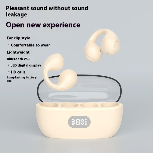 Large Power Clip-On Wireless Sports Earphones