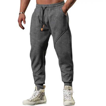 Men's Fashion Loose Patchwork Drawstring Pants