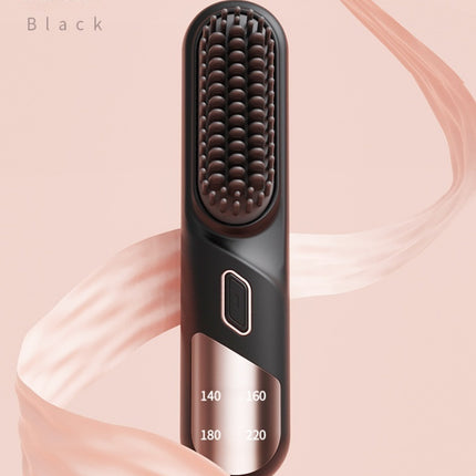 Cordless Wet & Dry Hair Straightener Brush