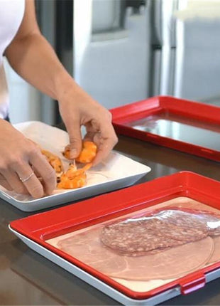 Reusable Food Preservation Tray — Keep Food Fresher, Longer, Greener