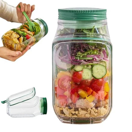 Portable Salad Pod Container – Freshness That Travels With You!