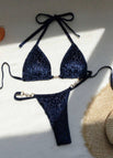 Blue, Leopard Print
