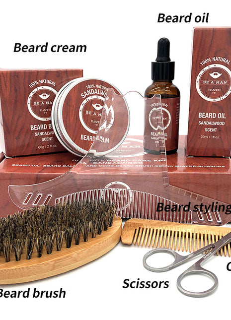 Set de cuidado para barba: Aceite para barba y Crema para barba