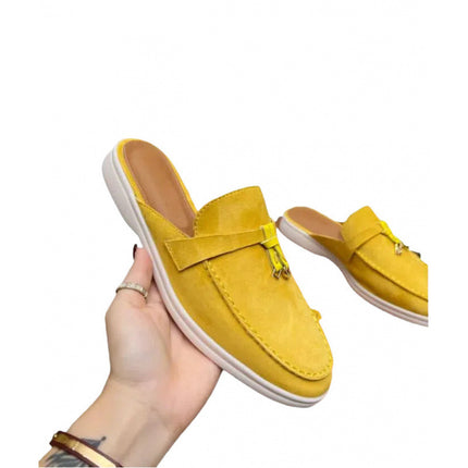 Lightweight Closed-toe Large Size Flats