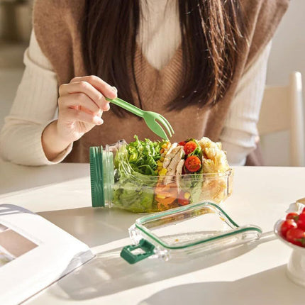 Portable Salad Pod Container – Freshness That Travels With You!