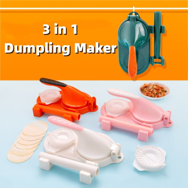 3 In 1 Dumpling Maker Portable Handmade Artifact Props