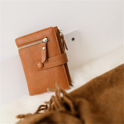 Zipper Buckle Clutch