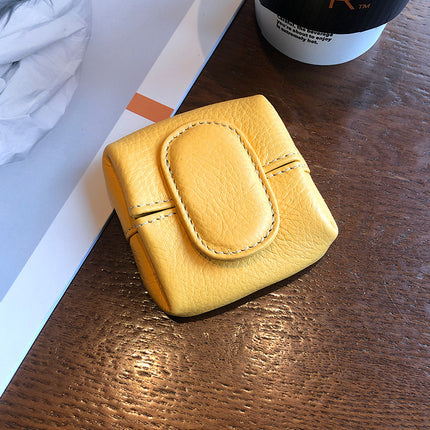 Cowhide Coin Purse & Key Case