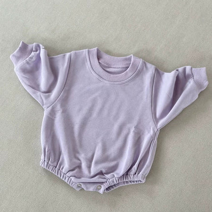 Baby Cotton Winter Onesie – 0–24 Months