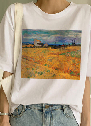 Van Gogh oil T-shirt