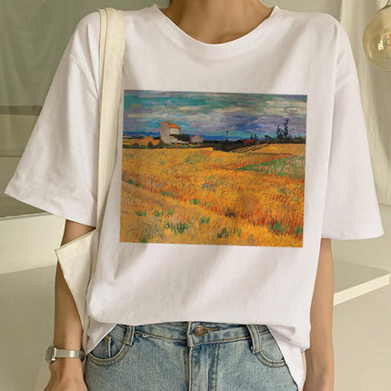 Van Gogh oil T-shirt