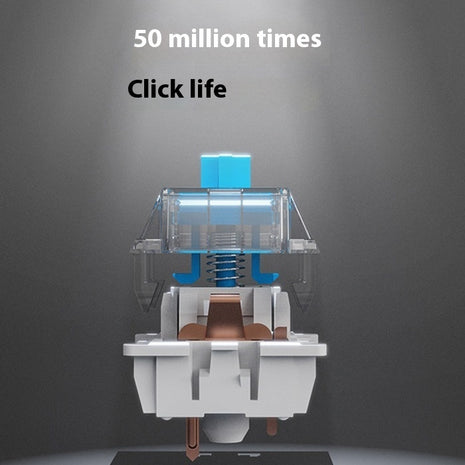 لوحة مفاتيح صغيرة قابلة للبرمجة للألعاب (3 مفاتيح) – USB/لاسلكية