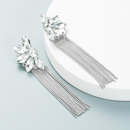 Half Flower Exaggerated Earrings