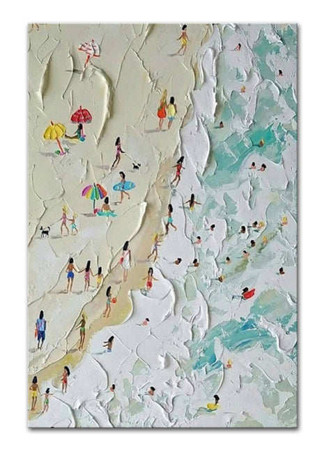 Beach Thick Oil 90 X 150 cm