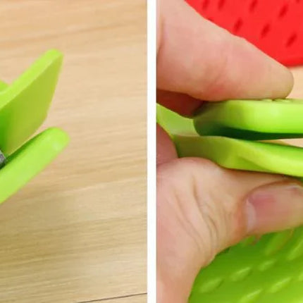 Clip-On Silicone Strainer Funnel
