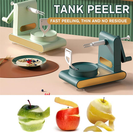 Hand-Cranked Multifunctional Peeler – Peel Faster, Cleaner, and Effortlessly