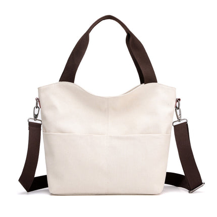 Korean Big Canvas Tote Handbags