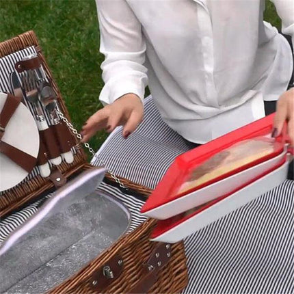 Reusable Food Preservation Tray — Keep Food Fresher, Longer, Greener