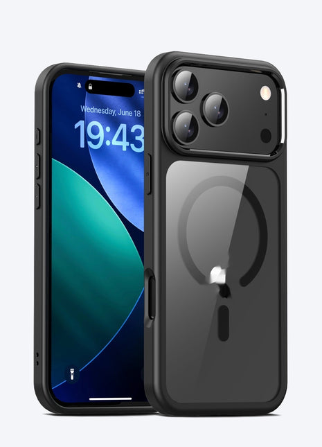 iPhone 17 Drop-proof Soft Edges Hard Shell Case