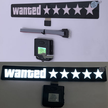LED Car Windshield Glow Sign Panel